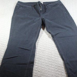 l.e.i. Sophia Size 15 Hipster Flare Dark Charcoal Grey Jeans